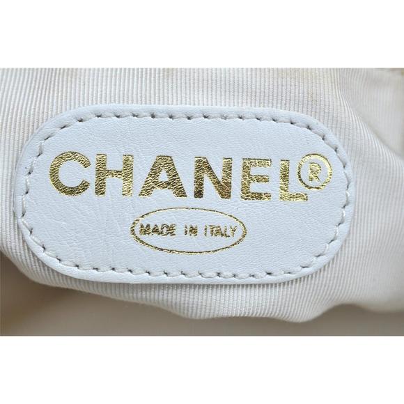 Auth Chanel Lamb Skin Cc Logo Shoulder #75353C96B - Picture 7 of 15